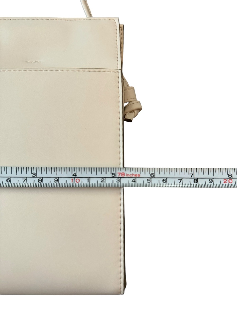 Uniqlo Cream Slim Crossbody Phone Bag - Picture 6 of 7